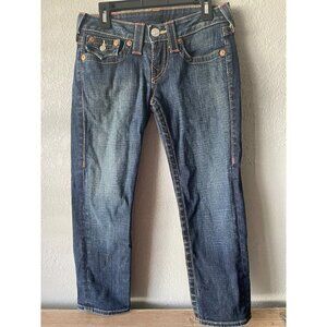 True Religion blue Jeans women’s Lilly  size 25 relaxed casual Made in USA